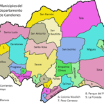 Mapa de Canelones municipios