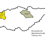 Mapa de Municipios de Treinta y Tres