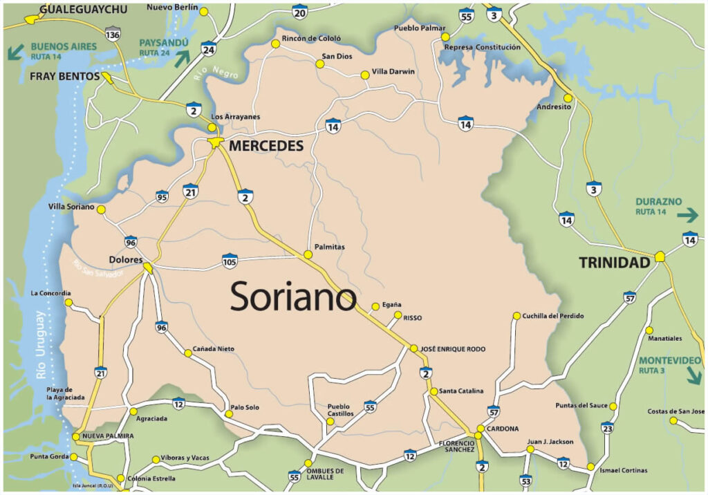 Mapa de soriano